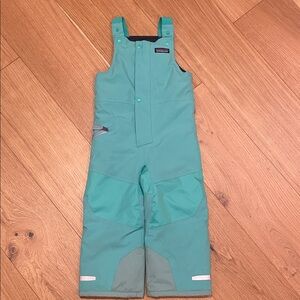 Patagonia Teal Snow Bib 3T